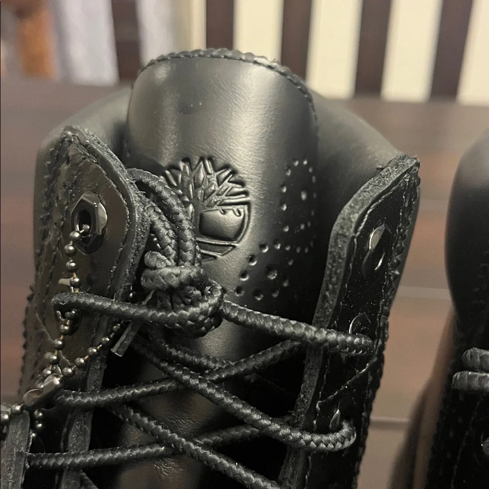 Timberland 6” Premium Brogue Boots new black Men’s Size 9